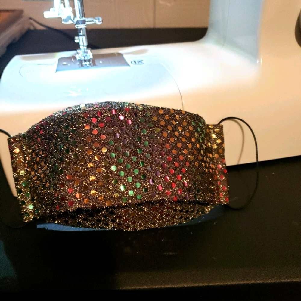 Sequin Face Mask